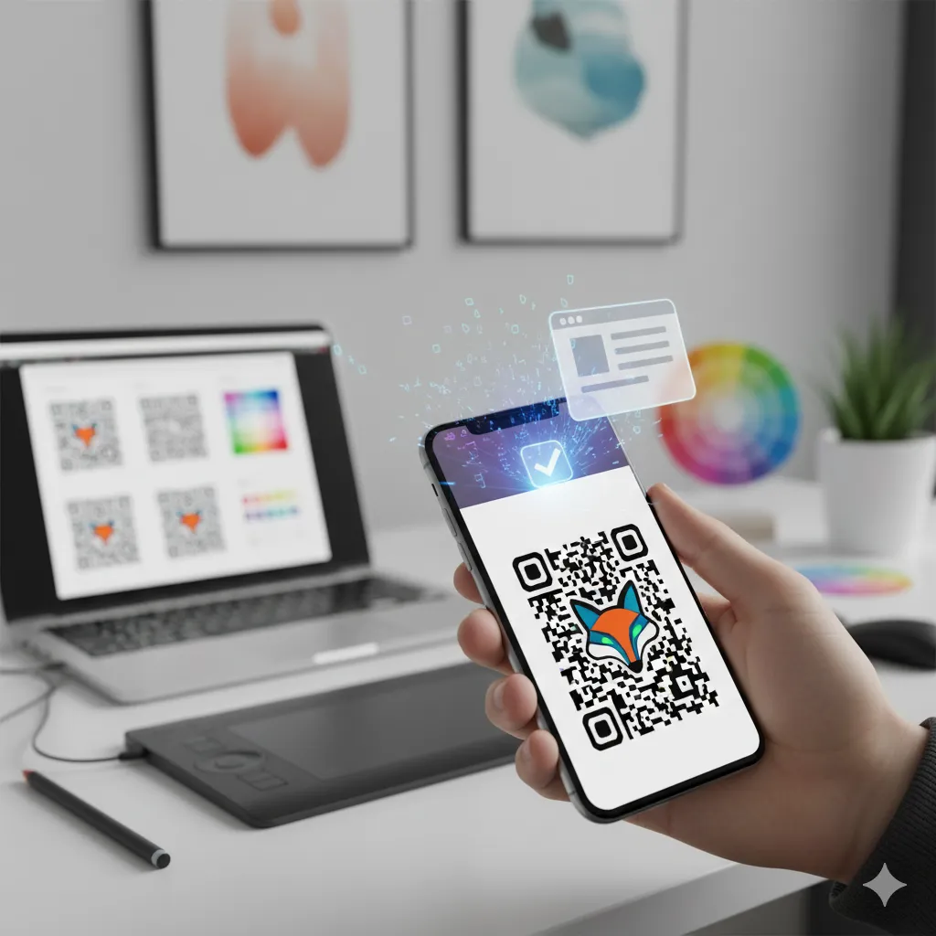 تصميم أكواد QR مخصصة واحترافية: عزز تفاعلك بلمسة فنية!